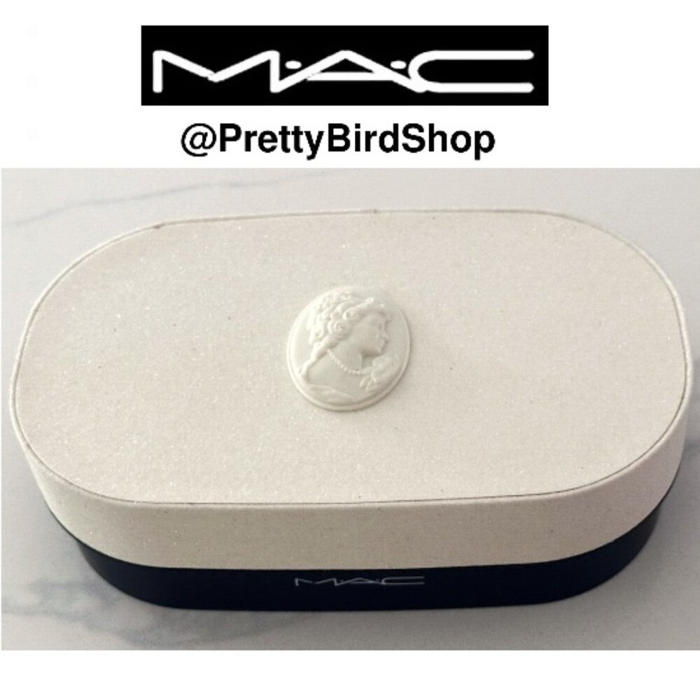MAC glitter case box silver makeup cosmetic jewelry NEW Limited Edition